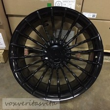 20" B7 STYLE GLOSS BLACK WHEELS RIMS ALPINA FITS BMW 6 SERIES E63 645CI 650I