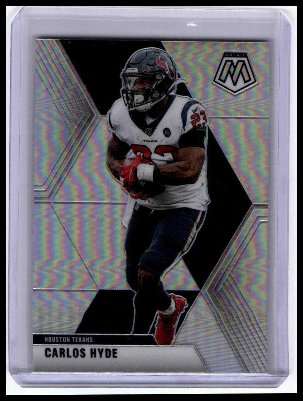 2020 Panini Mosaic #88 Carlos Hyde Prizm Silver