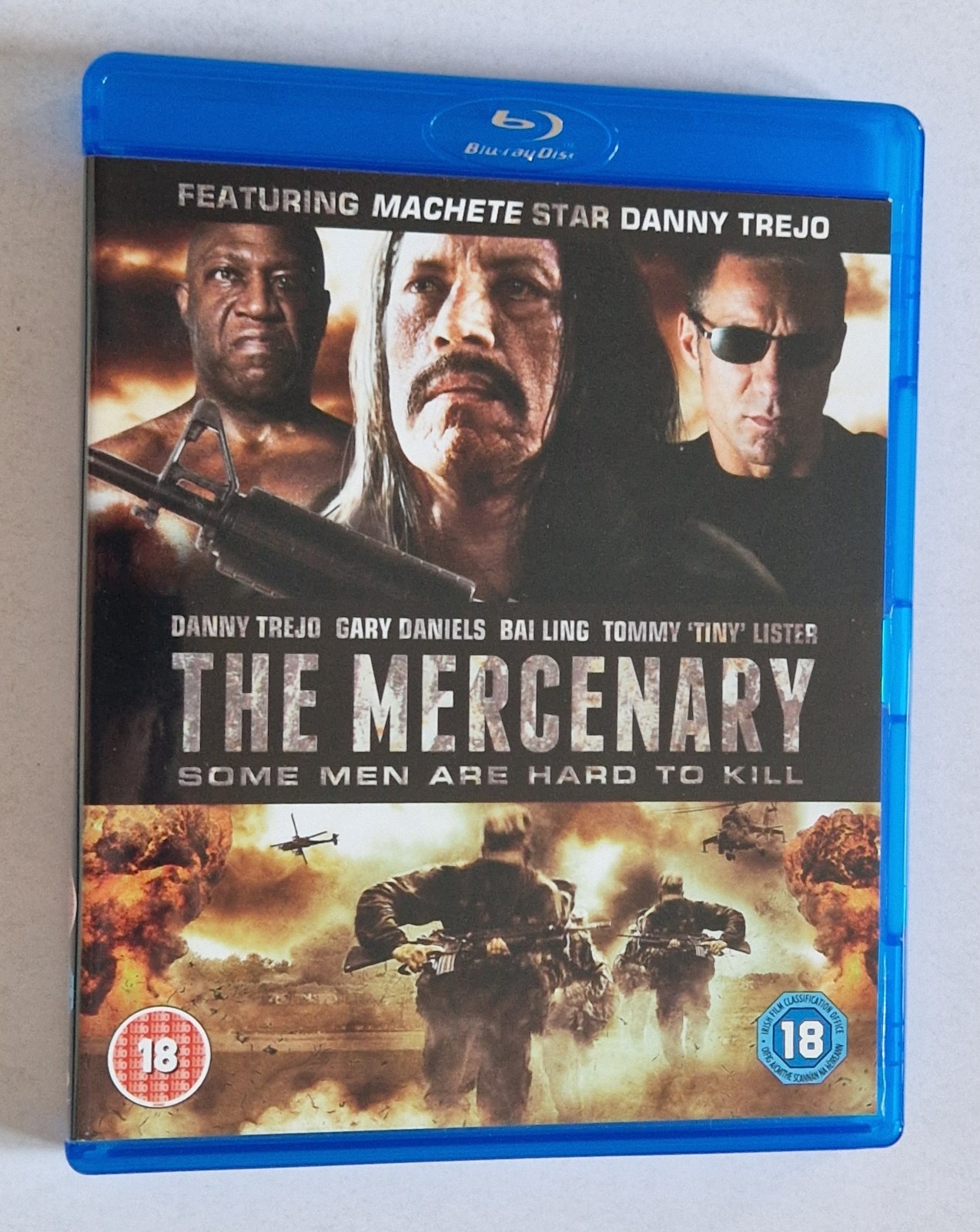 The Mercenary BLU RAY Starring Danny Trejo