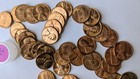 1966-P Lincoln Penny Roll in Coin Tube UNC — photo 8