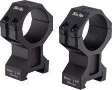 GUNNR Sleipnir 30mm 1.5 inch scope Rings, Black, MON-FT15-30 Riflecope Mount