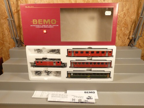 Bemo 7261 200 Startset Glacier Express FO 33 H0m Gleichstrom Lok E-Lok Ovp | Zustand: Neu: Sonstige (siehe Artikelbeschreibung)