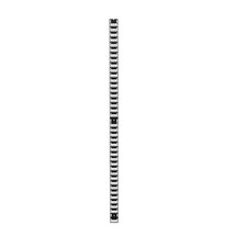 42U Vertical Cable Management Rail, Rack Mount, 0.5 x 3.2 x 76