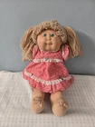 1986 wheat Blond hair double pony Cabbage Patch Kid Doll