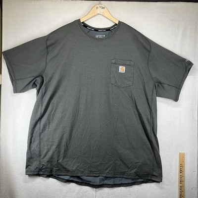 Carhartt Force Pocket T-Shirt Men's 3XL Relaxed Fit Sage Short Sleeve Workwear
