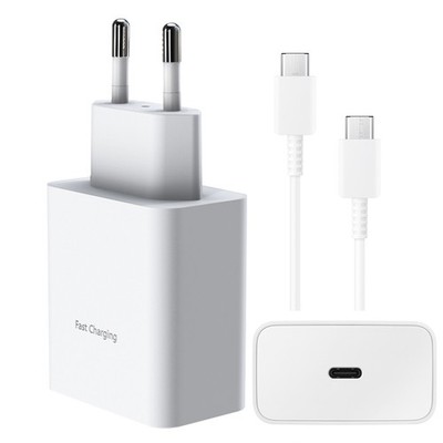 Für Samsung Galaxy Schnellladeadapter Ladegerät mit Ladekabel USB Type-C 