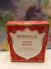 Spongelle Body Wash Infused Buffer in Poppy Rouge. Full Size, 3.5 oz. Sealed.