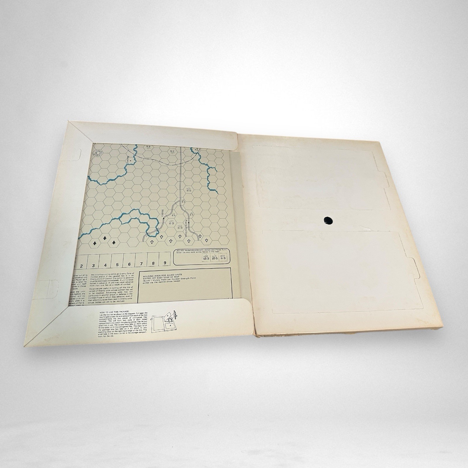 Austerlitz Simulations Publications War Game 1972 White Box Punched