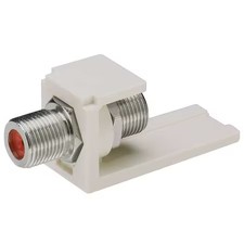 Panduit Cmfwh Mini-Com F-Type Coupler, White