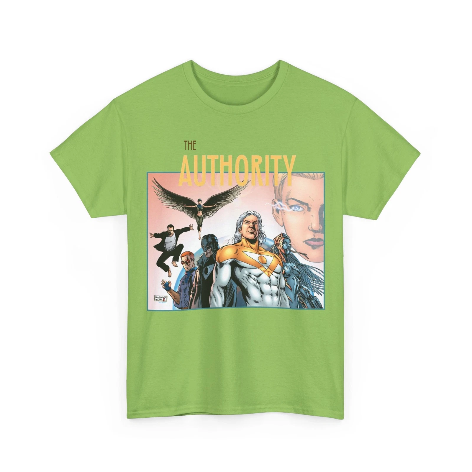 Authority T-Shirt - Wildstorm/DC Comics - Phil Jimenez Art - Apollo, Midnighter