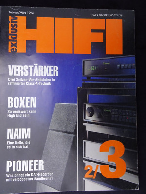 EXCLUSIV HIFI 2/94,STUDER D730,CODA FET 02,AMP.SYSTEM 100,KRELL KRC -2,KSA -100S