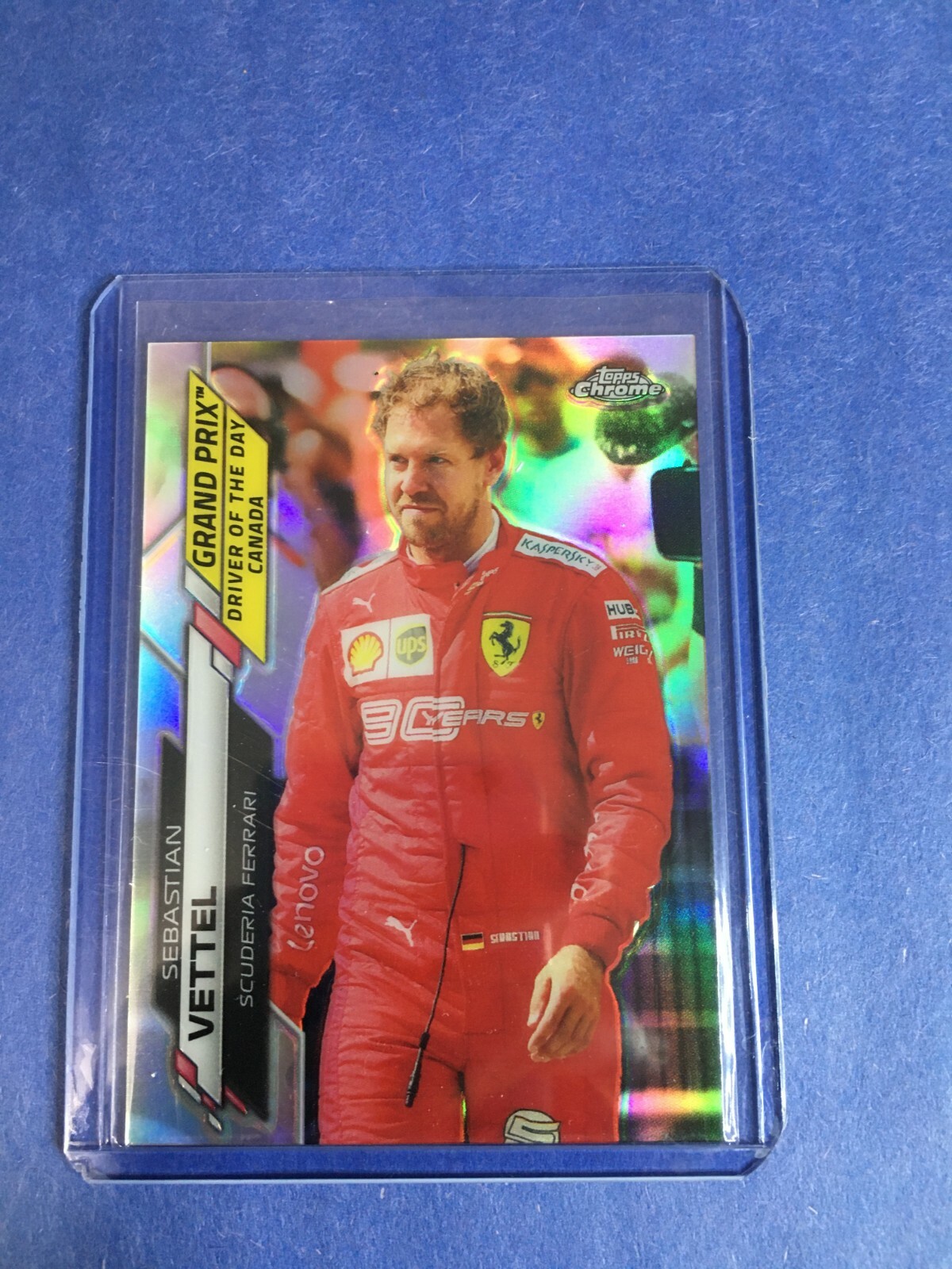 F173,591  2020 Topps Chrome Formula 1 Refractors #160 Sebastian Vettel