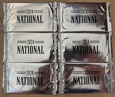 BRAND NEW SEALED SIX (6) 2024 Panini The National Redemption Silver Packs