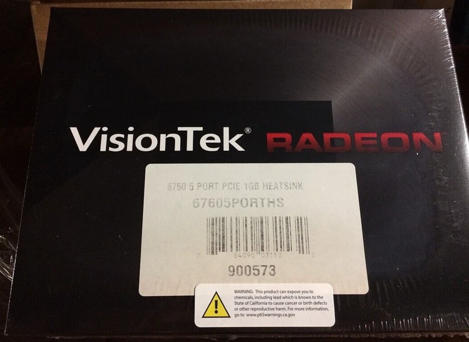 NEW VisionTek 900573 Radeon 6760 5-Port PCIe 1GB Heatsink Graphics Card - Image 3 of 3