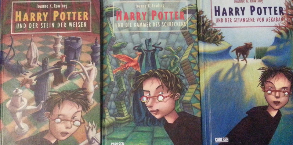 Harry Potter Büchersammlung Band 1-7 komplett, deutsch, gebunden, guter Zustand - Bild 4 von 4