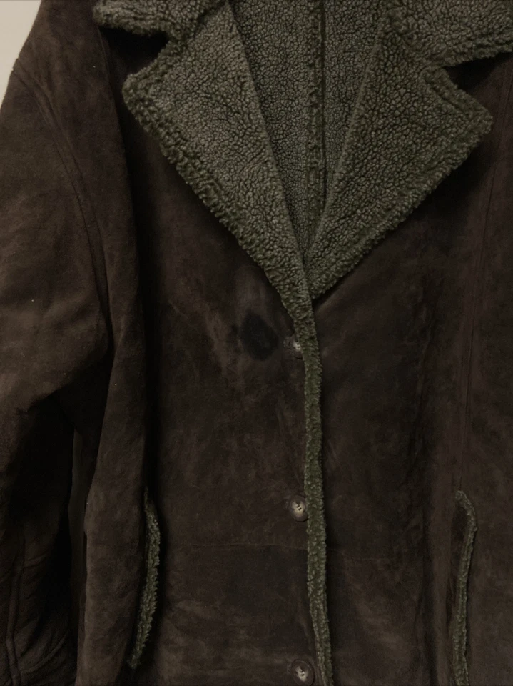 Abrigo Braefair de cuero para hombre talla XXL Foto 3 de 4