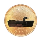 Photo of a 2010 Canada Loonie from an eBay listing that sold on Jul 16, 2026
