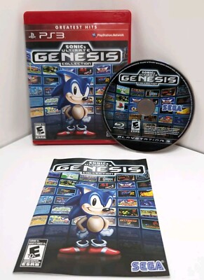Sonic Ultimate Genesis Collection PlayStation 3 PS3 Near Mint Disc