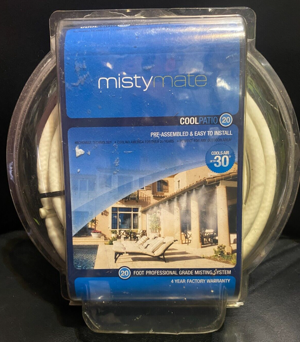 Aqua Joe Sprinkler Misty Mate Cool Patio 20 Misting System Misters
