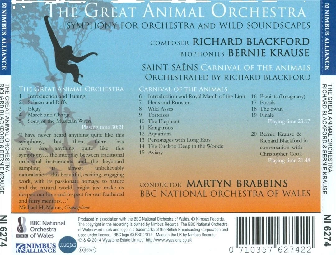 Los animales CD de Música Clásica