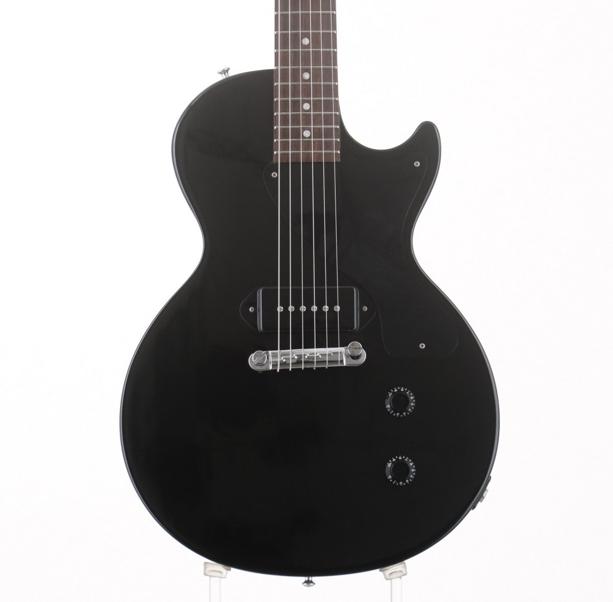 Gibson Les Paul Junior Ebony W/Gig bag Electric Guitar Used