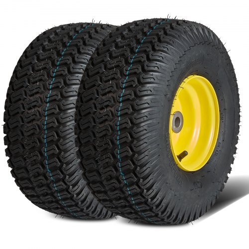 Lawn Mower Tires with Rim, 15x6-6