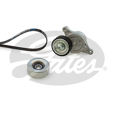 GATES K046PK1840 V-Ribbed Belt Kit Compatible with Mazda Models