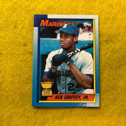KEN GRIFFEY JR. ALL-STAR ROOKIE CARD 1990 TOPPS MLB ROOKIE CARD #336rc MINT