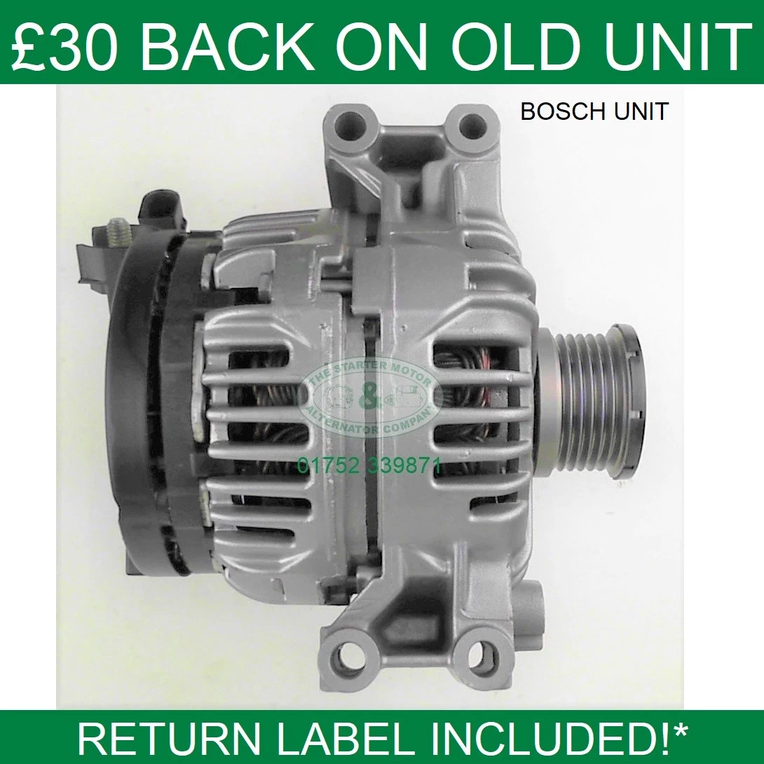 BMW 1 3 5 SERIES X5 Z4 BOSCH ALTERNATOR 0124325087 0124325099  