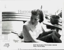 Press Photo Actress Kelly Macdonald in "Two Family House" - sap67416