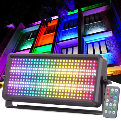 450LED Wall Wash Light RGBW DMX Stage DJ Disco Party Strobe Beam Light