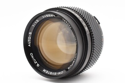 Olympus OM-System G.Zuiko Auto-S 55mm f1.2 MF Prime Lens JP