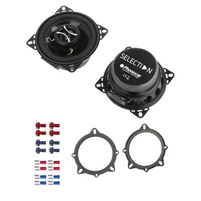 Phonocar Auto Lautsprecher Boxen mit Einbauset 10cm 100mm für BMW 5er E60 E61