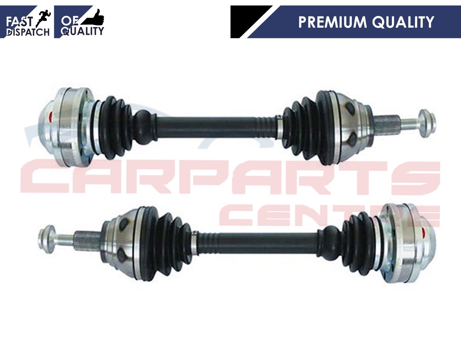 FOR VW GOLF MK5 3.2 R32 MANUAL FRONT LEFT RIGHT NEW DRIVESHAFT DRIVE SHAFTS