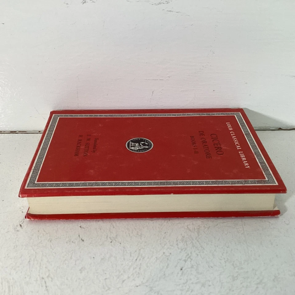 Cicero De Oratore Books 1-II Loeb Classical Library HC DJ VG - Image 4 of 4