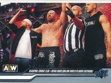 #88 BLACKPOOL COMBAT CLUB 2024 Upper Deck AEW BRYAN DANIELSON JON MOXLEY CLAUDIO