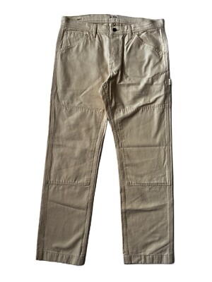Todd Snyder Heavy Twill Welder Pant Natural Size 32/32 NWT 100% Cotton