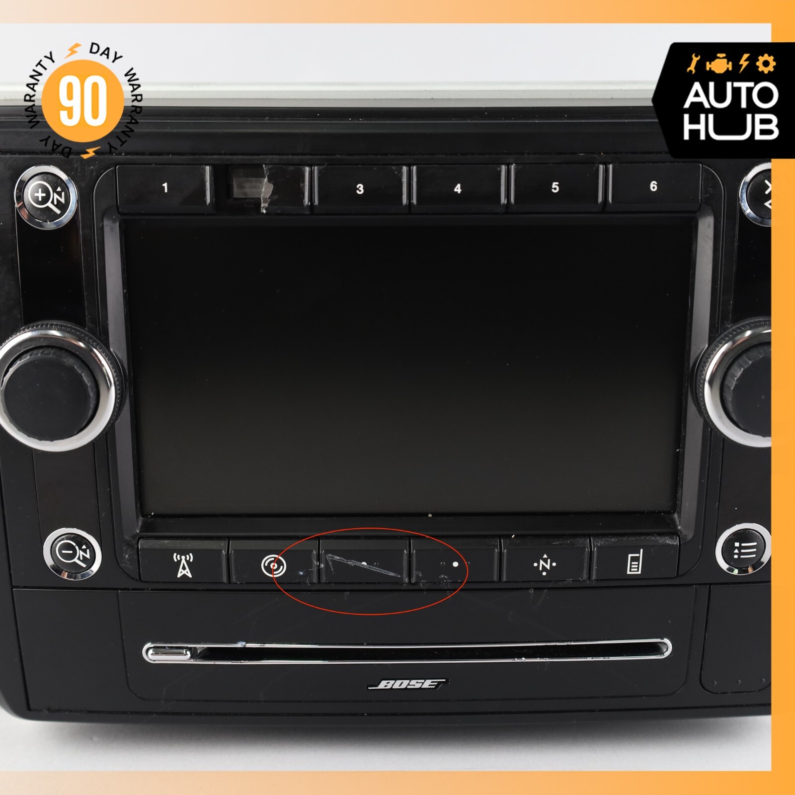 09-10 Maserati Quattroporte M139 Command Head Unit Navigation Radio OEM 50k