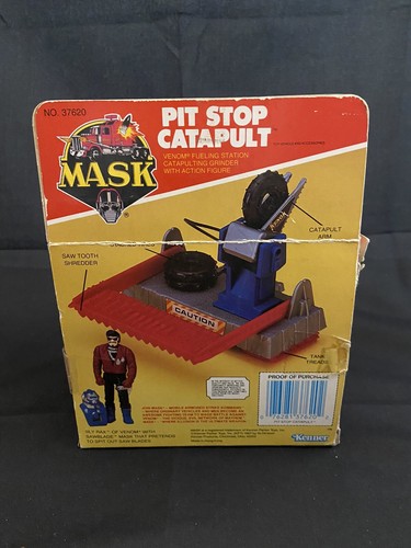 MASK Kenner Pit Stop Catapult – Sly Rax (jouet D’occasion Années 80)