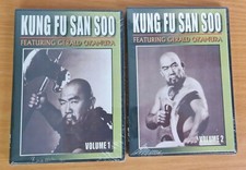 DVD Kung Fu San Soo Featuring Gerald Okamura Volume 1 & 2 Sealed Instructional