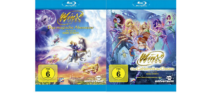 Winx Club - (Das Magische Abenteuer + Das Geheimnis des Ozeans) - 2 Blu Ray Set