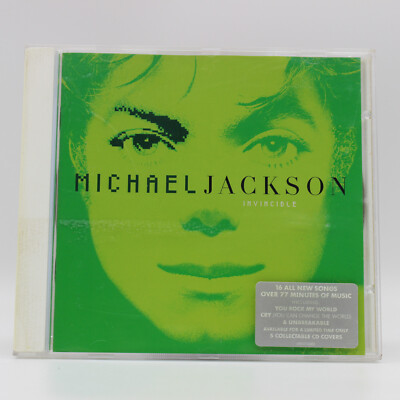 Musik CD | Michael Jackson Invincible CD Rare Green Variant Cover