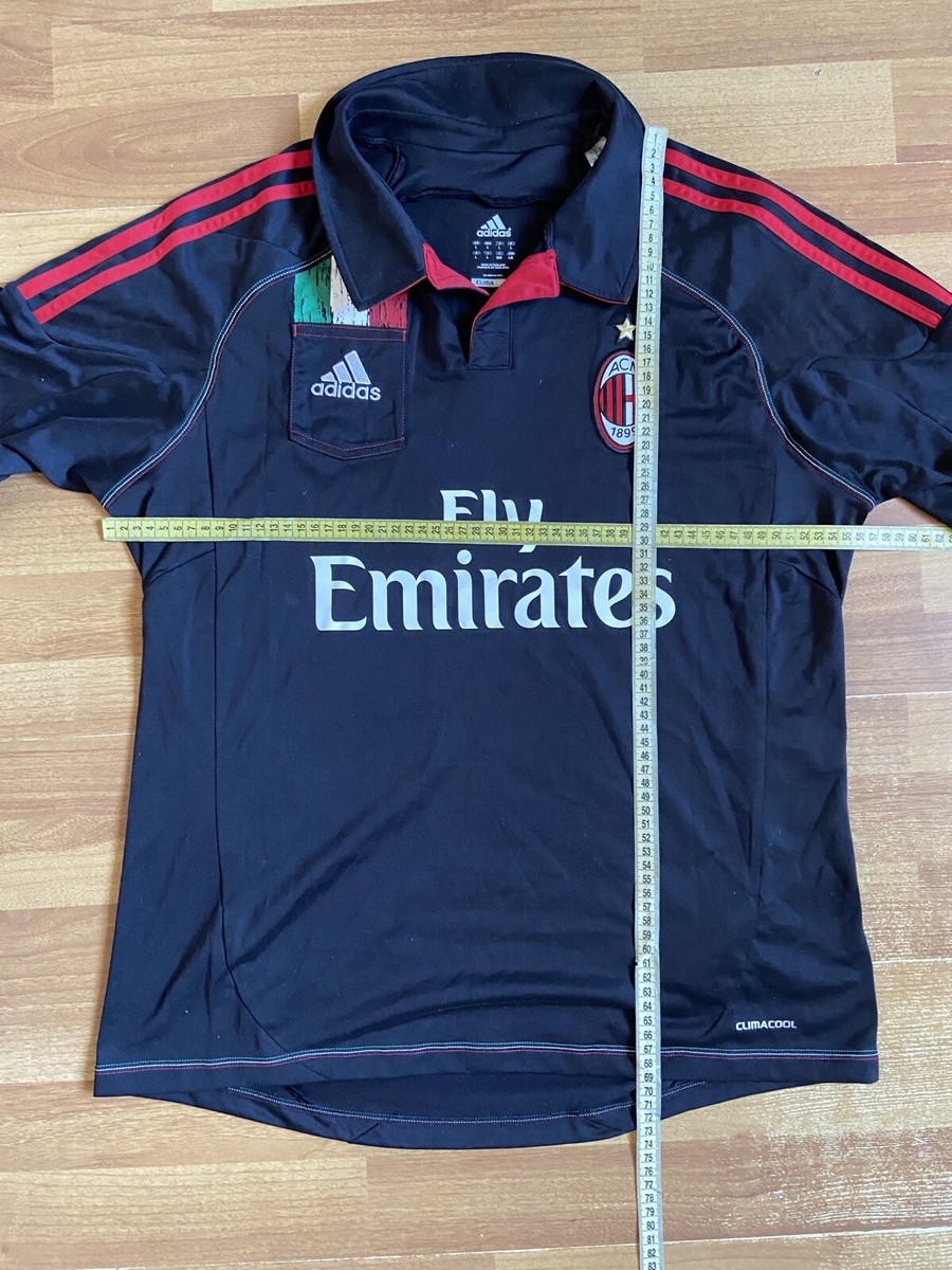 MILAN 2012 2013 THIRD FOOTBALL SHIRT SOCCER JERSEY ADIDAS X23707