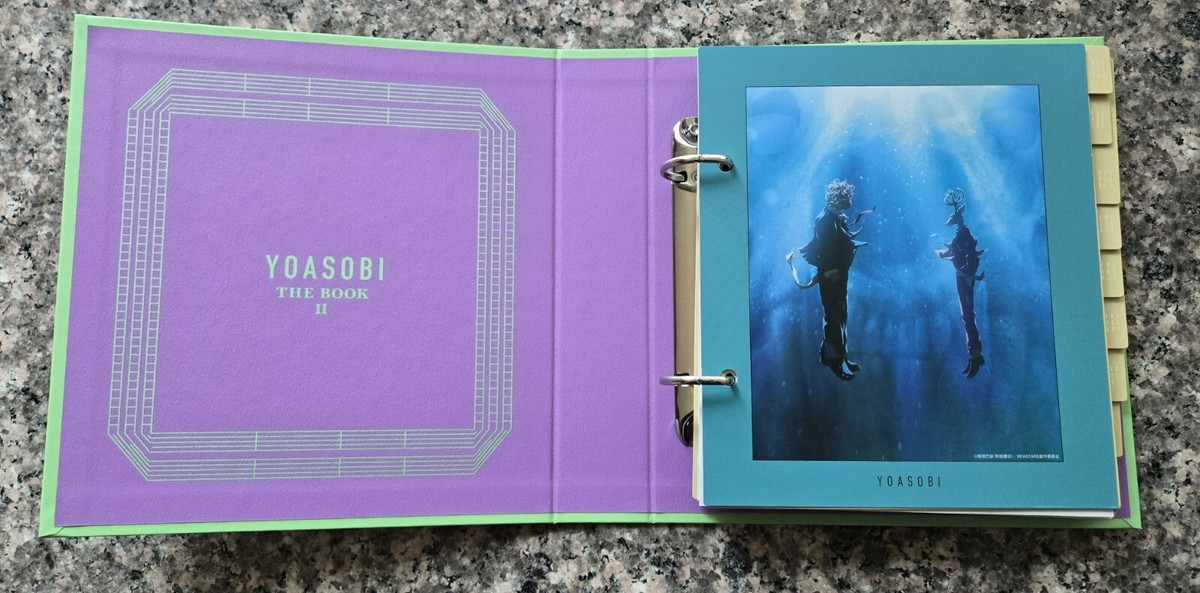 Yoasobi The Book II (2) Limited Edition CD w/ binder | eBay
