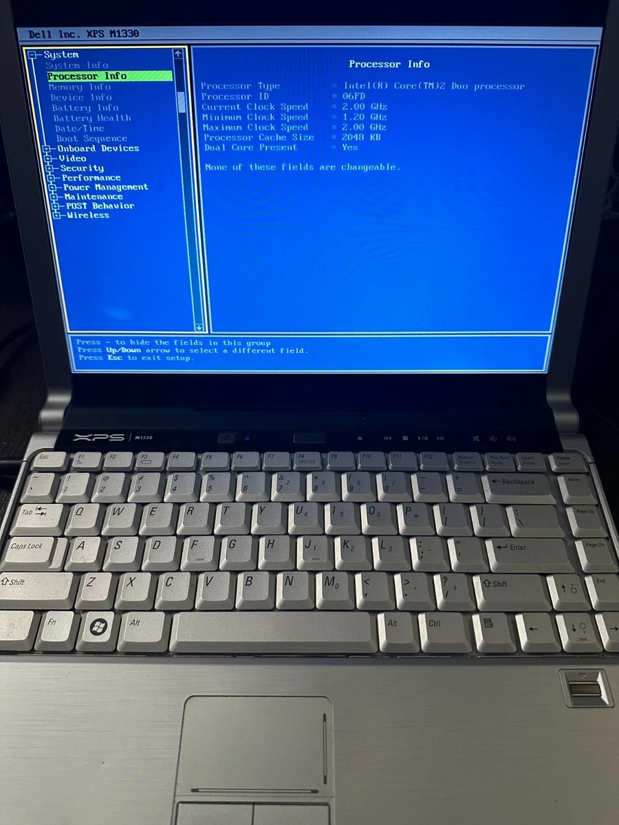 Dell on sale xps m1330