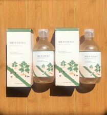 PACK OF 2 ROUND LAB Mugwort Calming Toner 300ml SEALED K-Beauty