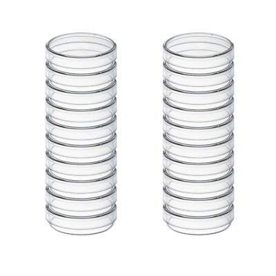 Biologix Petri Dishes with Lids, Sterile Petri Plates for Lab, 10/Bag, 500/Case