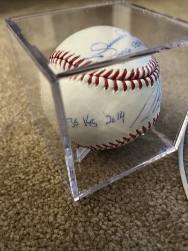 Mariano Rivera/Dellin Betances dual signed Baseball Steiner with inscription - Picture 5 of 6
