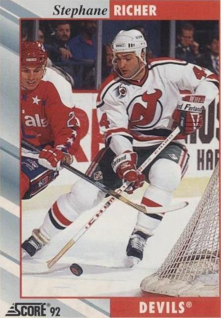 1992-93 Score - Stephane Richer #140 - 1 of 1