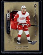 2020-21 SP Authentic Spectrum FX Gold Mathias Brome Rookie 03/50 Detroit Red